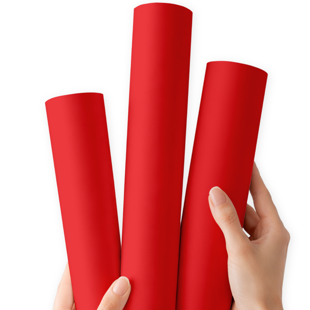 Elfie Red Core colour | Premium Faux Leather Fabrics