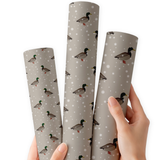 Quack the Halls | Premium Faux Leather Fabric