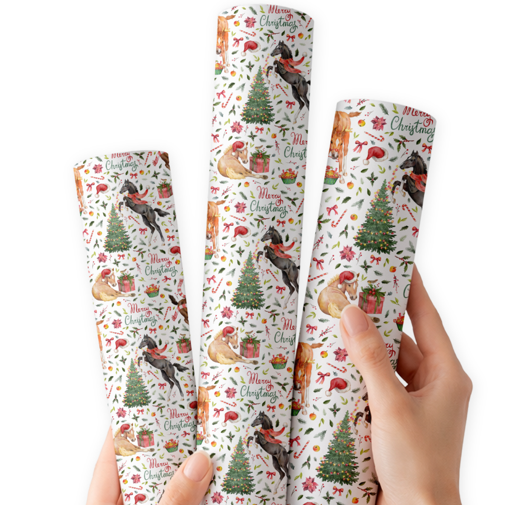 Hooves & Holly | Premium Faux Leather Fabric