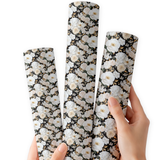 Champagne Roses | Premium Faux Leather Fabric