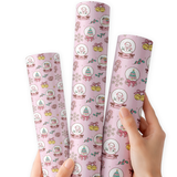 Snow Globe Sweeties | Premium Faux Leather Fabric