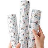 Yeti, set, Snow! | Premium Faux Leather Fabric