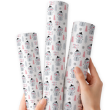 Holly Jolly Snowman | Premium Faux Leather Fabric