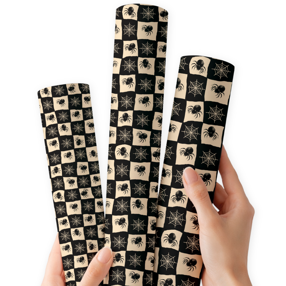 Creep it Checky | Premium Faux Leather Fabric