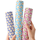 Snowman Sweeties | Premium Faux Leather Fabric