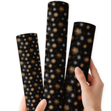 Sparkle Stars | Premium Faux Leather Fabric