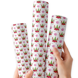 Whimsical Unicorns | Premium Faux Leather Fabric