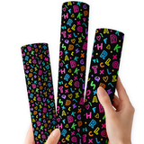 Alphabet Soup | Premium Faux Leather Fabric