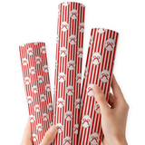 Candy Cane Couture | Premium Faux Leather Fabric
