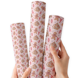 Gingerbread Boulevard | Premium Faux Leather Fabric