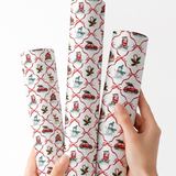 Home for Christmas | Premium Faux Leather Fabric