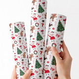 Christmas All-stars | Premium Faux Leather Fabric