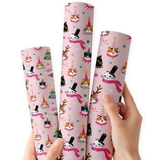 Jingle Whiskers | Premium Faux Leather Fabric
