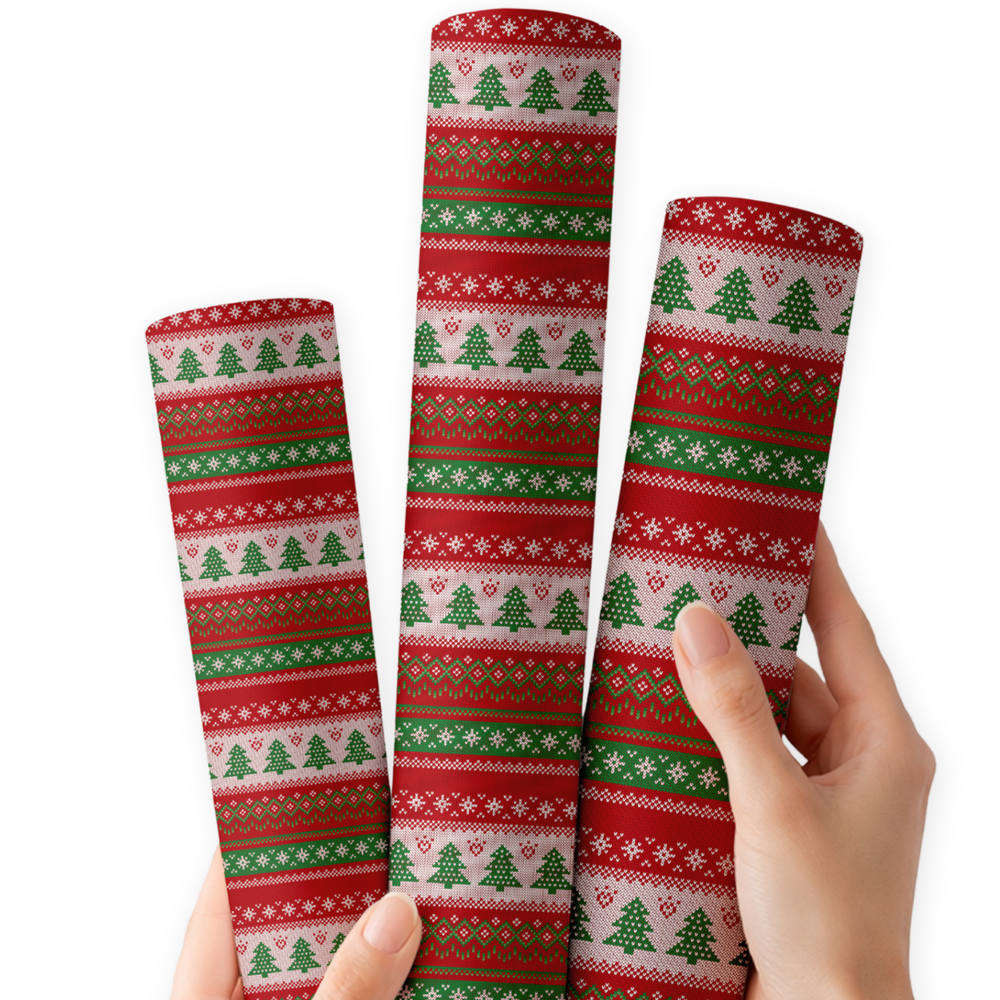 Christmas Jumper Club | Premium Faux Leather Fabric