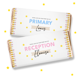 First Day of School Pencil Chocolate Wrappers