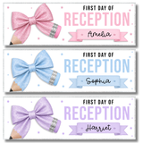 First Day of School Banners | UV Printed PVC - 77cm X 25cm