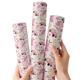Girlie Golfer | Premium Faux Leather Fabric