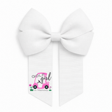 DTF Mini Bow Transfers- Golf girl in training - Pack of 3