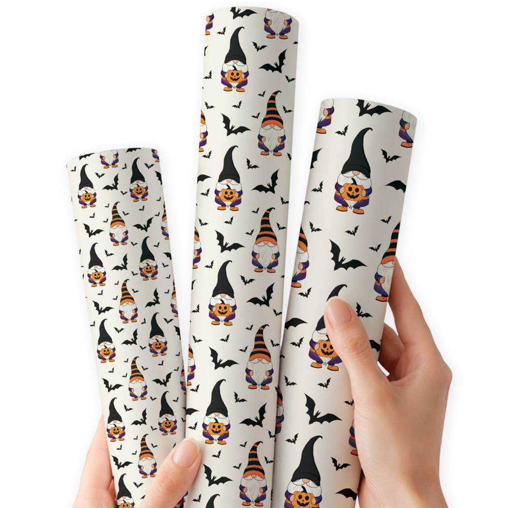 Gnome after Dark | Premium Faux Leather Fabric