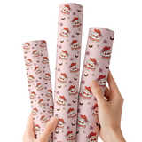 Hula Ghostie | Premium Faux Leather Fabric
