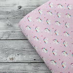 Marshmallow Unicorn Premium Faux Leather Fabric Sheets - Eliza Henri