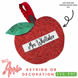 The EH Big Apple SVG/PDF - Eliza Henri