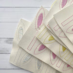 Exclusive White Bunny Ears Pop Up Bow Centre Felties - Eliza Henri