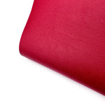 School Red Core Colour Premium Faux Leather Fabric Sheets - Eliza Henri