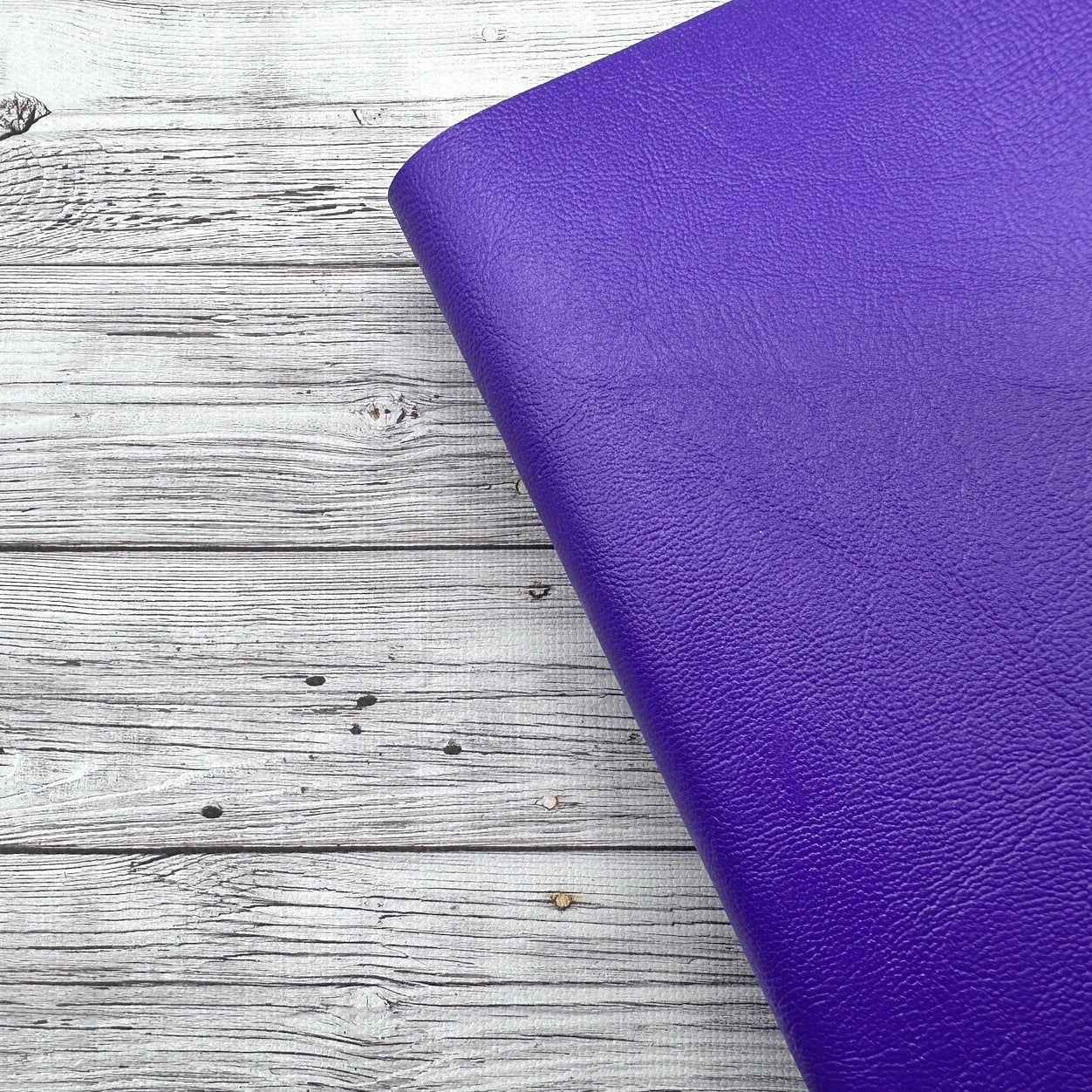 School Purple Core Colour Premium Faux Leather Fabric Sheets - Eliza Henri