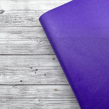 School Purple Core Colour Premium Faux Leather Fabric Sheets - Eliza Henri