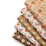 Pumpkin Patch Cuties Premium Faux Leather Fabric Sheets - Eliza Henri