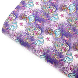 Mermaid Palace Premium Faux Leather Fabric Sheets - Eliza Henri