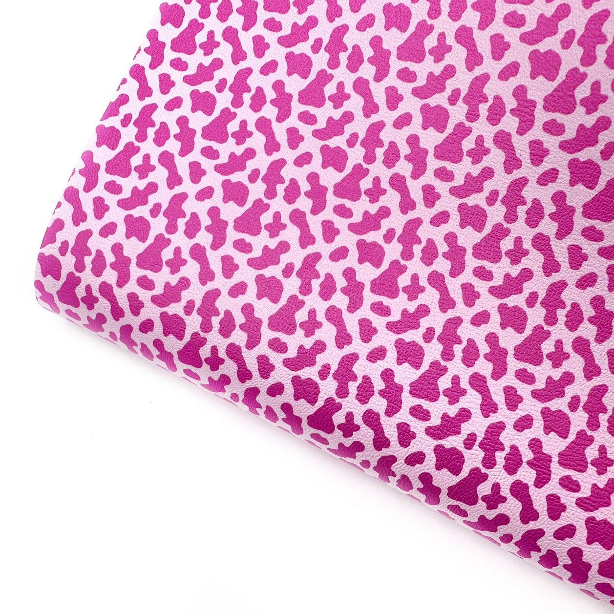 Cowgirl Hottie Pink Premium Faux Leather Fabric Sheets - Eliza Henri