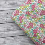 Ditsy Floral Eliza Premium Faux Leather Fabric Sheets - Eliza Henri