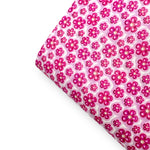 Puffy Flowers Premium Faux Leather Fabric Sheets - Eliza Henri