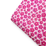 Puffy Flowers Premium Faux Leather Fabric Sheets - Eliza Henri