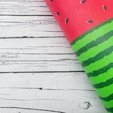 Watermelon Co-ord Faux Leather Fabric Sheets - Eliza Henri