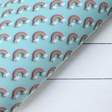 3D Rainbow Clays Canvas Lux Premium Printed Fabric - Eliza Henri