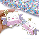 Embroidered Tooth Fairy Tooth/Coin Pocket Pouch - Eliza Henri