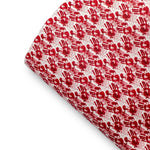 Blood on your hands Premium Faux Leather Fabric Sheets - Eliza Henri