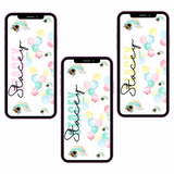 Always Bee a Rainbow Personalised Phone Wallpaper- Set of 3 - Eliza Henri