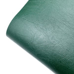 Bottle Green Core Colour Premium Faux Leather Fabric Sheets - Eliza Henri