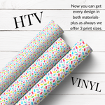 JELLY BEARS PATTERNED HTV & SELF ADHESIVE VINYL - Eliza Henri