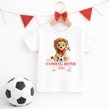 CUSTOM DTF TRANSFER - IT'S COMING HOME LION BANNER