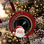 Santa Cam Faux Leather Baubles- Pre-Cut - Eliza Henri