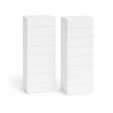 BULK PACKS- WHITE MAGNETIC BOXES- LARGE- PACK OF 7 or 14