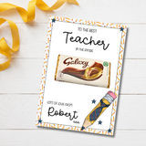 Tie Pencil Bow | Best Teacher in the Galaxy Board