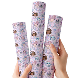 Out with the Mermaids | Premium Faux Leather Fabric