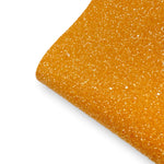 Mustard Sugar Coated Core Lux Premium Chunky Glitter Fabric - Eliza Henri