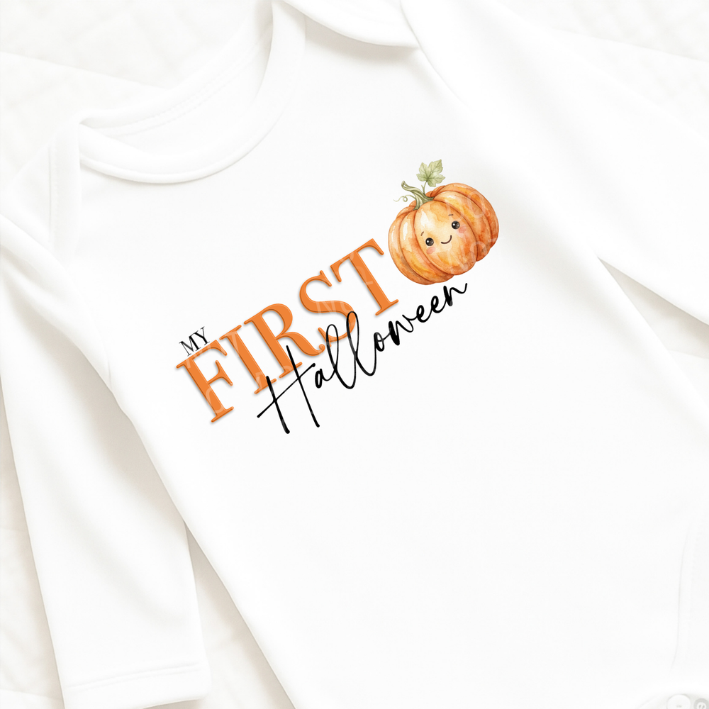 My First Halloween- Pumpkin| DTF Transfers